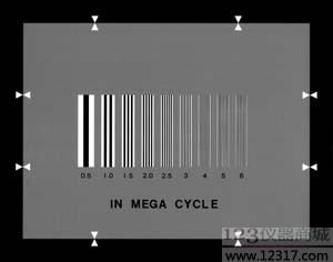 JEITA Test Chart IV(4)(Sign Multiple Bursting Chat) DNP測試卡